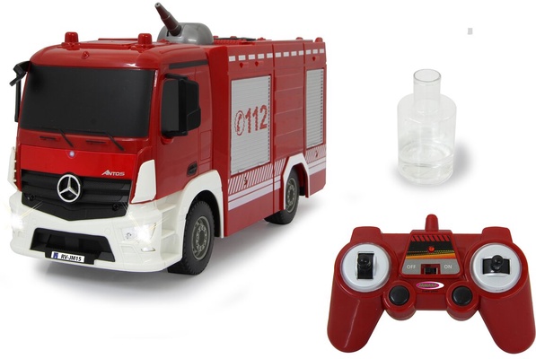 Camion Bomberos Radio Control Bomberos TLF con Funci�n de Rociado Mercedes-Benz Antos 1:26 2,4GHz